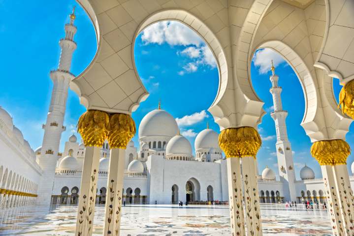 Sheikh Zayed Mosque, Abu Dhabi, United Arab Emirates